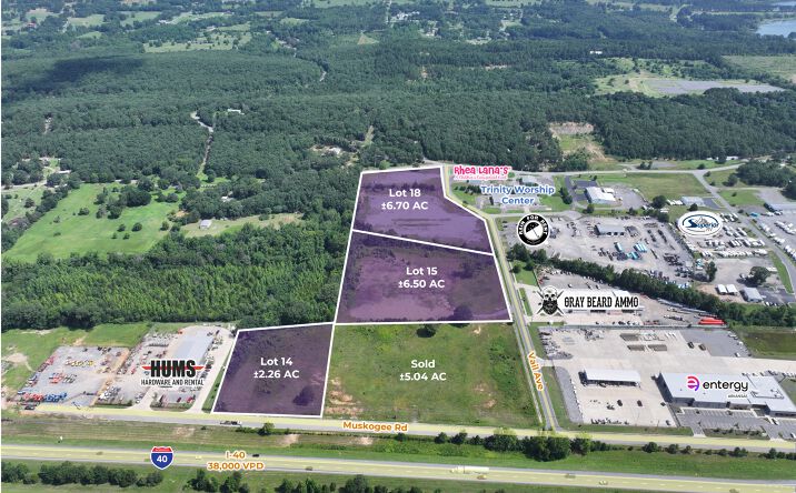 Pictures of Land property located at Muskogee Rd, Conway, AR 72032 for sales - image #1