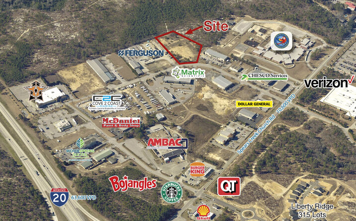 Pictures of Land property located at 140 Pontiac Business Center Dr, Elgin, SC 29045 for sales - image #1