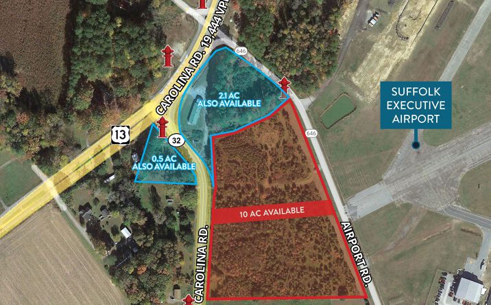 Pictures of Land property located at 1420 Carolina Rd, Suffolk, VA 23434 for sales - image #1