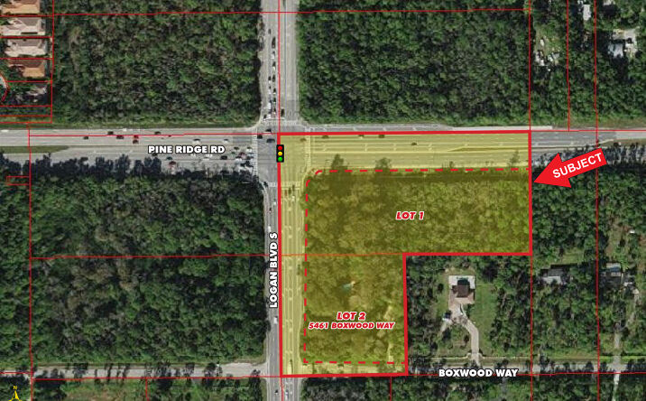Pictures of Land property located at Pine Ridge Rd & Logan Blvd S, Naples, FL 34116 for sales - image #1