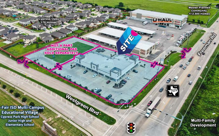 image of property at 21350 FARM TO MARKET RD 529 Cypress TX 77433