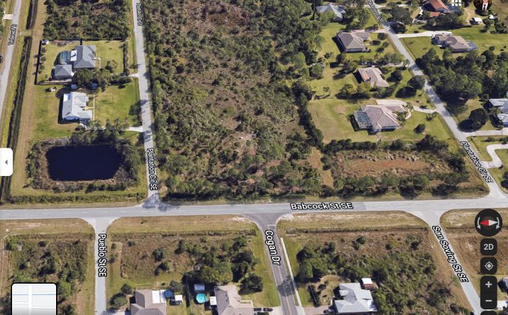 Pictures of Land property located at Cogan Dr & Babcock St SE, Palm Bay, FL, Palm Bay, FL 32909 for sales - image #1