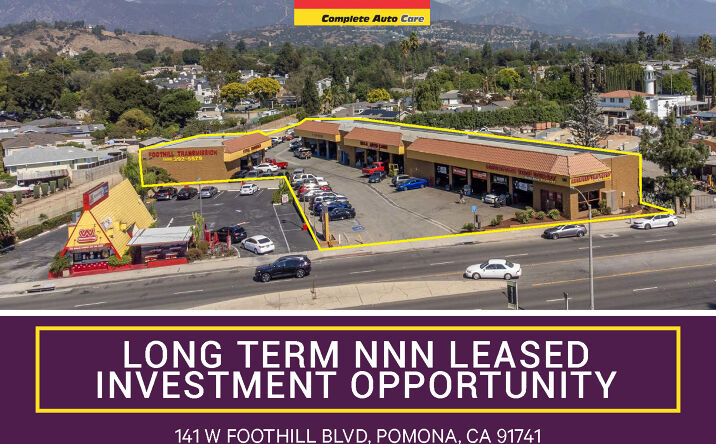 Pictures of Retail property located at 141 Foothill Blvd, Pomona, CA 91767 for sales - image #1