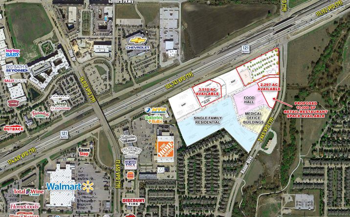 Pictures of Retail, Land property located at SWC SH-121 & Rasor Blvd, Plano, TX 75024 for sales - image #1