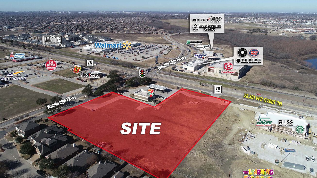 NEC of Hwy 78 & Woodbridge Pkwy, Sachse, TX 75048