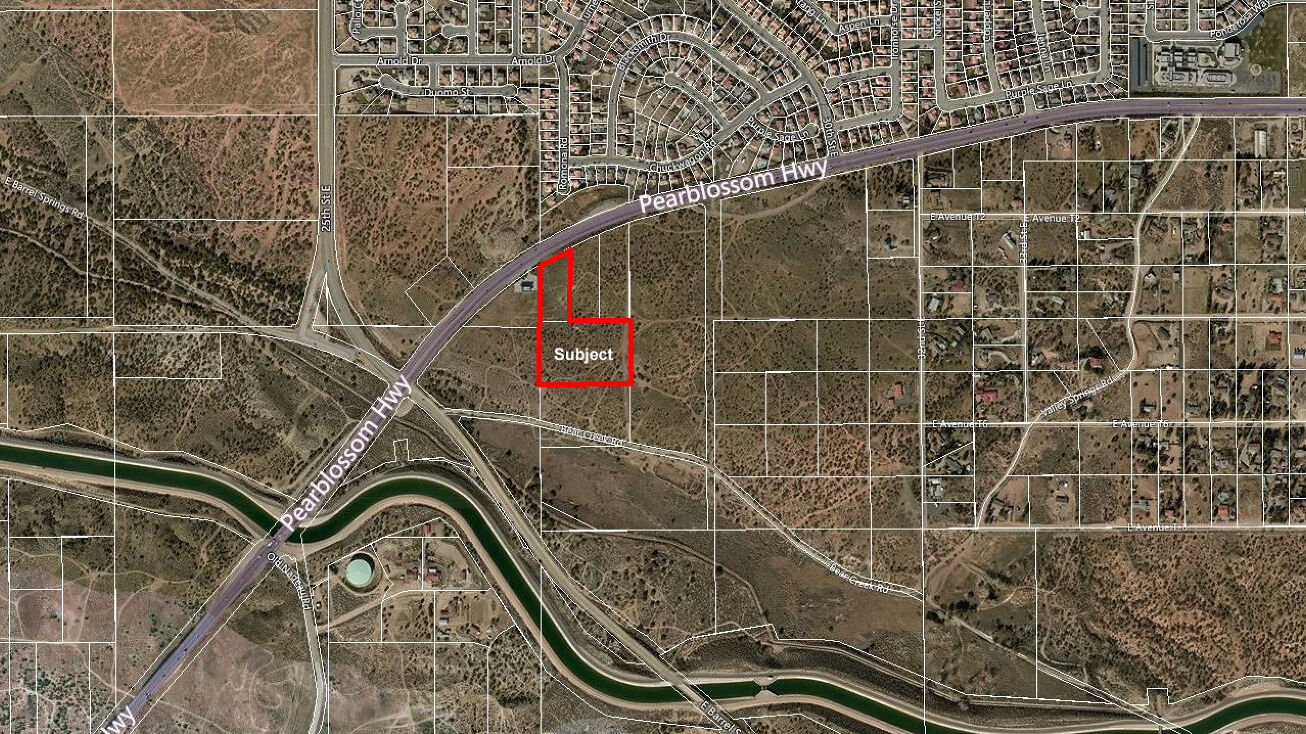 Pearblossom Highway & 25th Street East, Palmdale, CA 93550 Land for