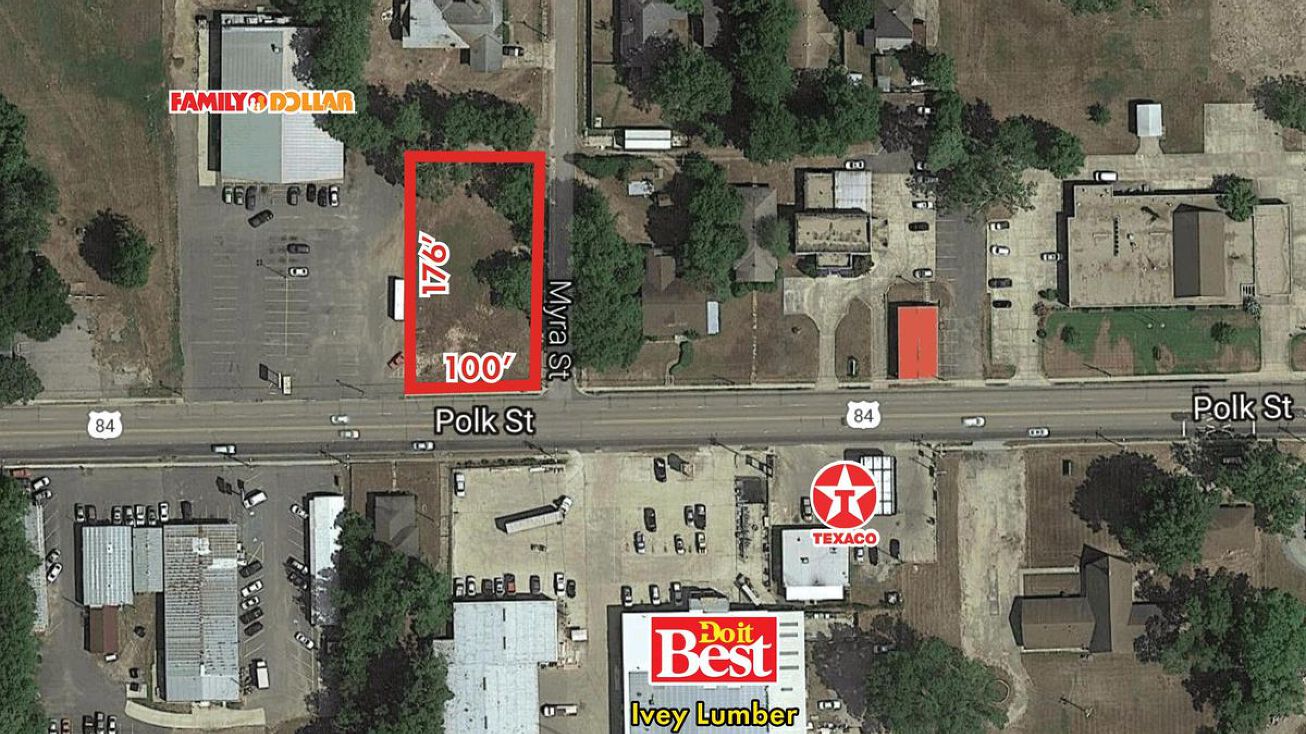 NWC Of Polk Street & Myra Street, Mansfield, LA 71052 | Crexi.com