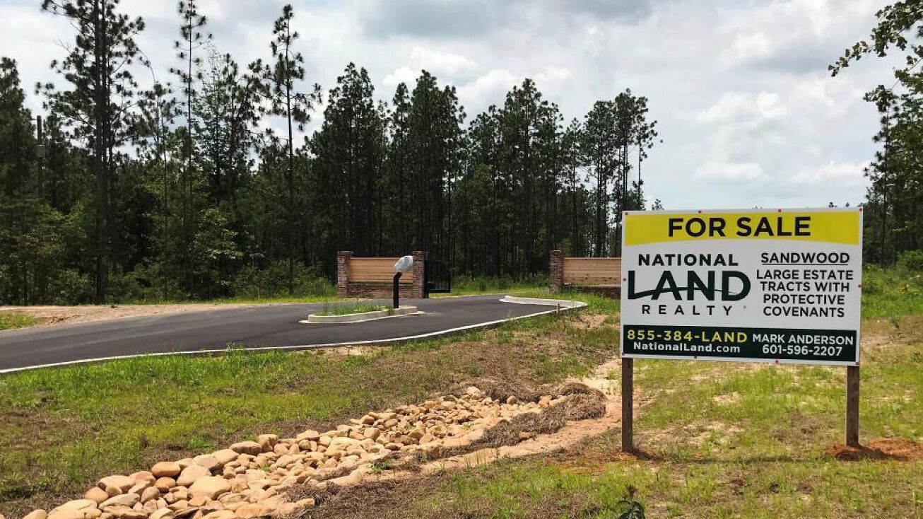 00 Vista Hill Road, Purvis, MS 39475 Land for Sale Sandwood Rolling