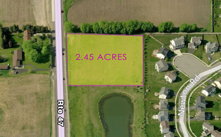 Pictures of Land property located at Rte 47 & Rainsford, Huntley, IL 60142 for sales - image #1