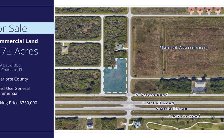 Pictures of Land property located at 7079 David Blvd, Port Charlotte, FL 33981 for sales - image #1