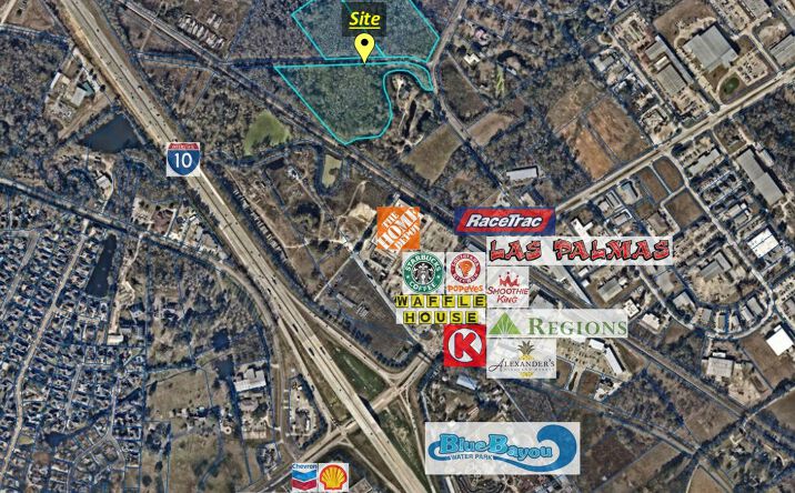 Pictures of Land property located at 17700-17800 Old Perkins Rd E, Baton Rouge, LA 70809 for sales - image #1