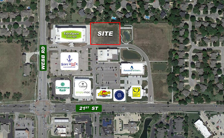 Pictures of Land property located at 21st and Webb Rd, Wichita, KS 67206 for sales - image #1
