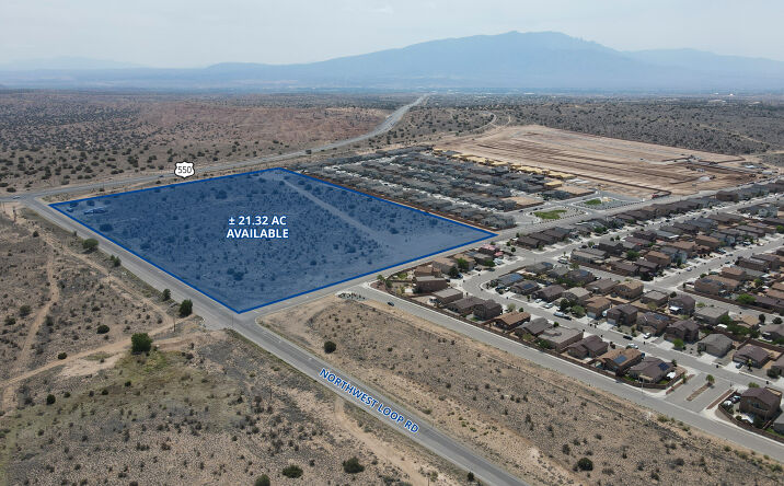 Pictures of Land property located at SWC NM-550 & NW Loop Rd, Rio Rancho, NM 87144 for sales - image #1