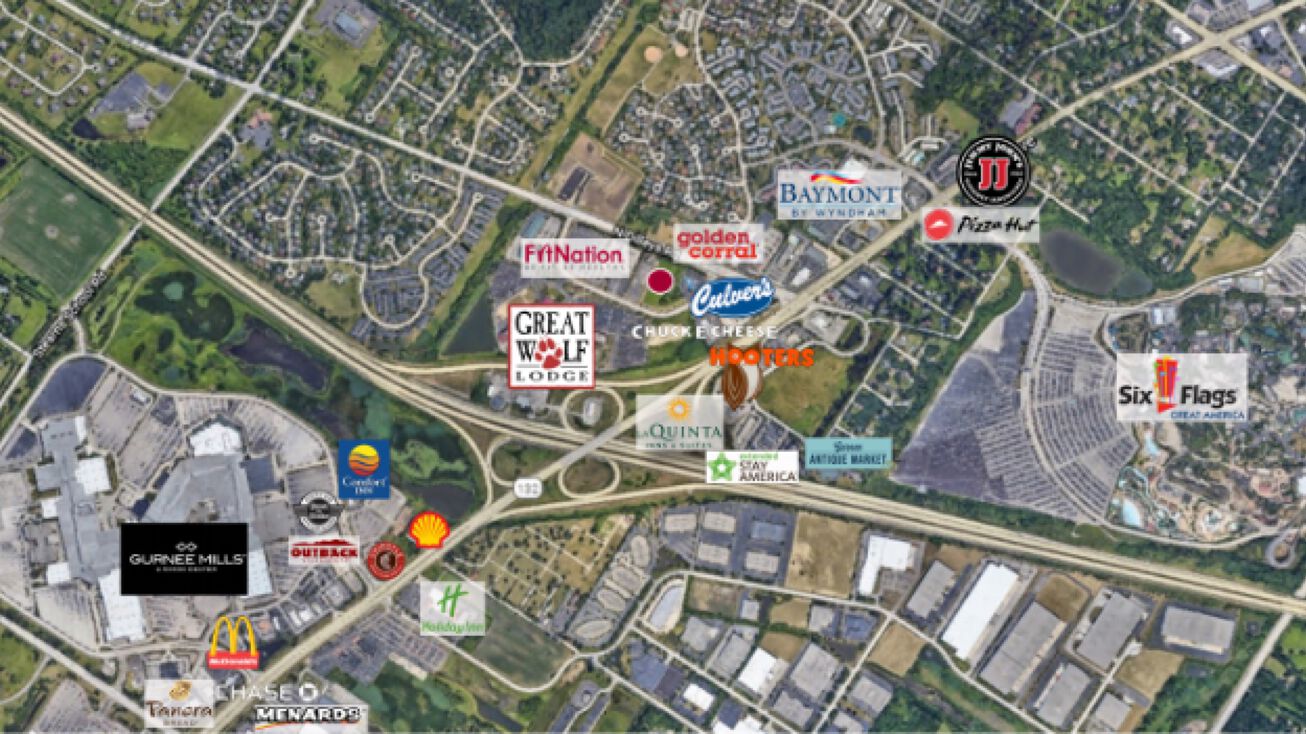 1525 & 1545 Nations Dr, Gurnee, IL 60031 Land for Sale 1525 & 1545