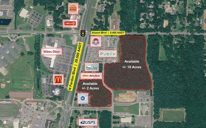 Pictures of Land property located at Hwy 85 and Airport Road, Crestview, FL 32536 for sales - image #1