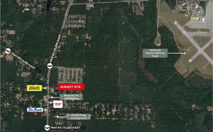 Pictures of Land property located at 6974 Highway 87, Milton, FL 32570 for sales - image #1