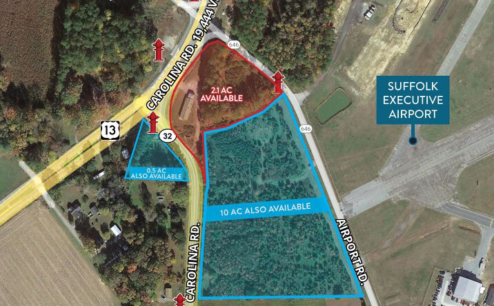 Pictures of Land property located at 1350 Carolina Rd, Suffolk, VA 23434 for sales - image #1