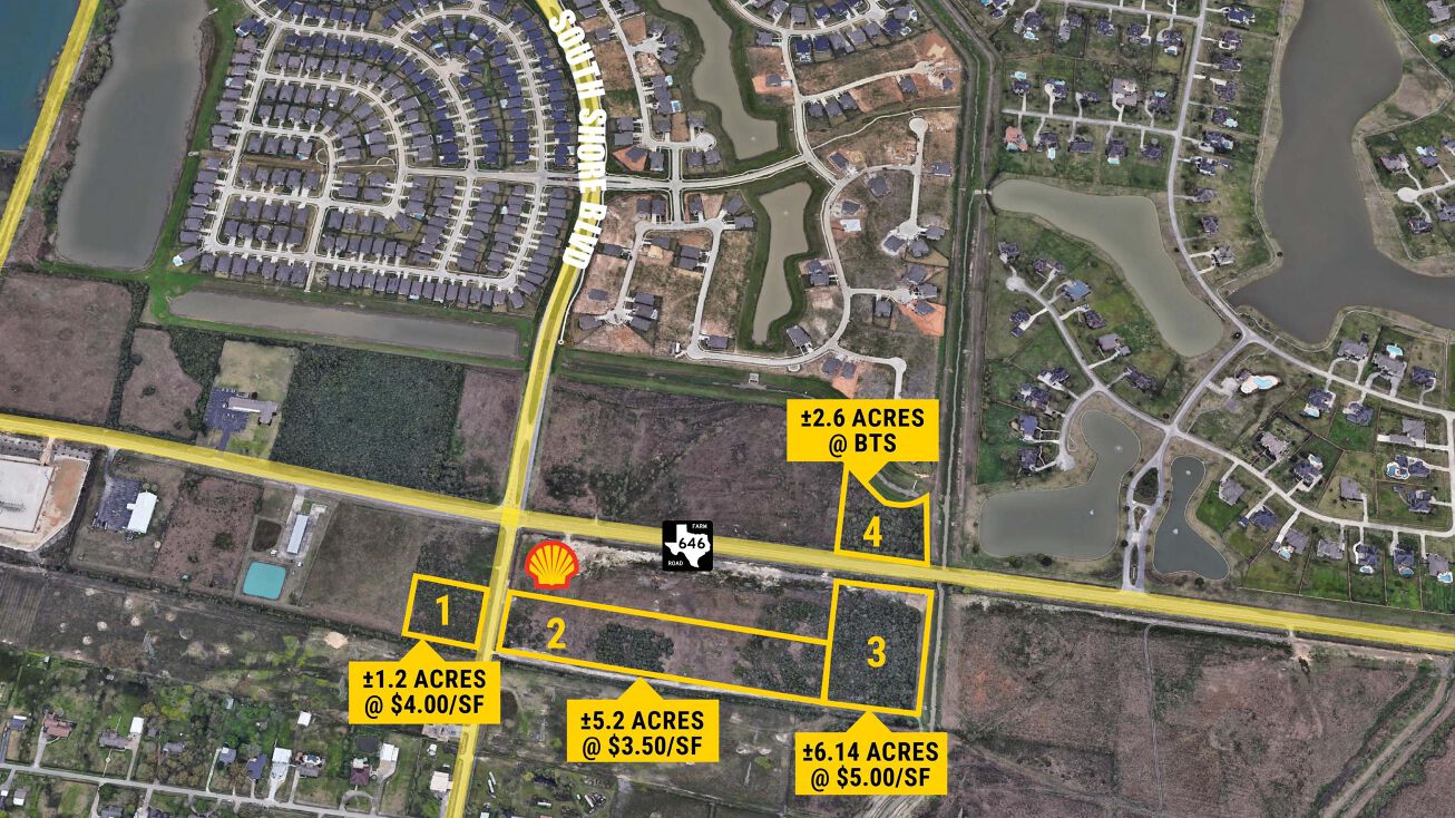 FM 646 South Shore Blvd, League City, TX 77573
