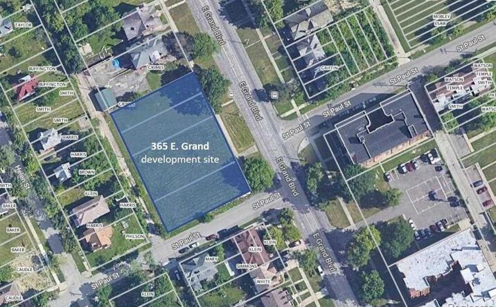 Pictures of Land property located at 365 E Grand Blvd, Detroit, MI 48207 for sales - image #1