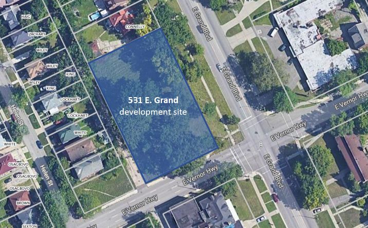 Pictures of Land property located at 531 E Grand Blvd, Detroit, MI 48207 for sales - image #1