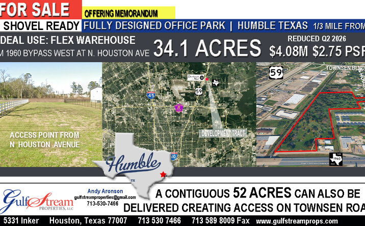 Pictures of Land property located at Farm to Market 1960 Bypass Rd E, Humble, TX 77338 for sales - image #1