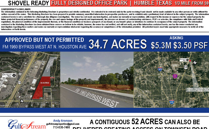 Pictures of Land property located at Farm to Market 1960 Bypass Rd E, Humble, TX 77338 for sales - image #1