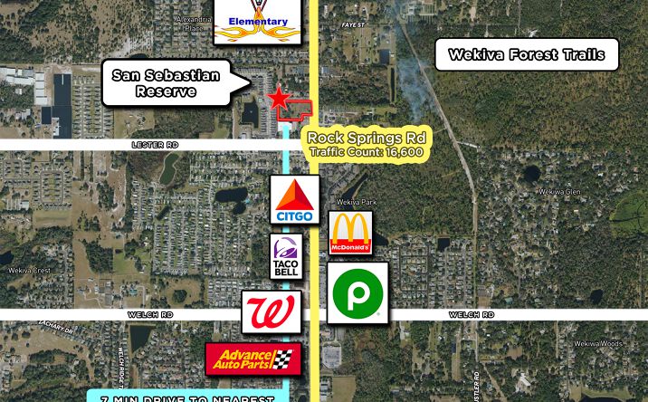 Pictures of Land property located at 2104 Rock Springs Rd, Apopka, FL 32712 for sales - image #1