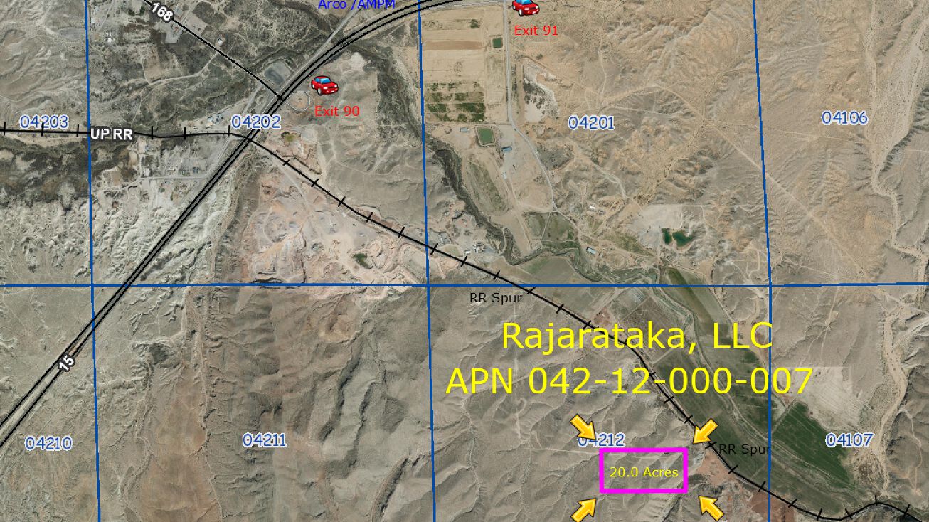 Lewis Ranch Rd, Moapa, NV 89025