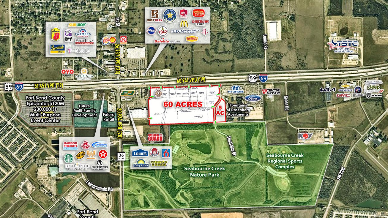 U.S. 59 Frontage Rd, Rosenberg, TX 77476