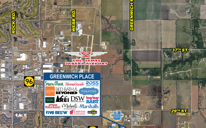 Pictures of Land property located at NWC 45th & Greenwich, Wichita, KS 67226 for sales - image #1