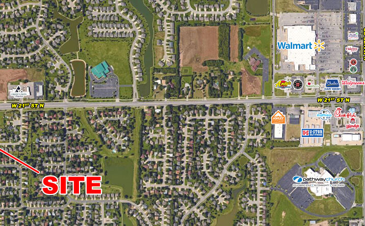 Pictures of Land property located at SWC 21st & 119th, Wichita, KS 67223 for sales - image #1