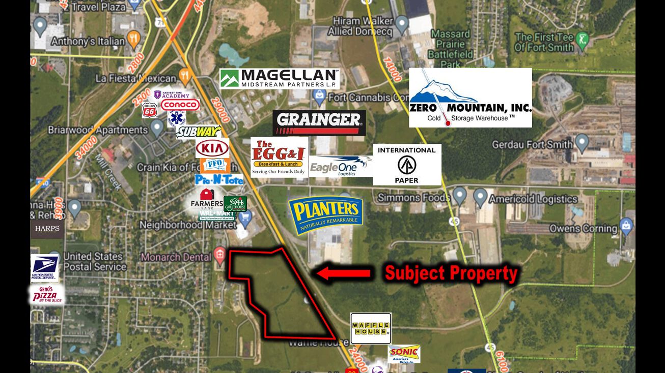 Hwy 71, Fort Smith, AR 72916 Land for Sale Commercial Park South
