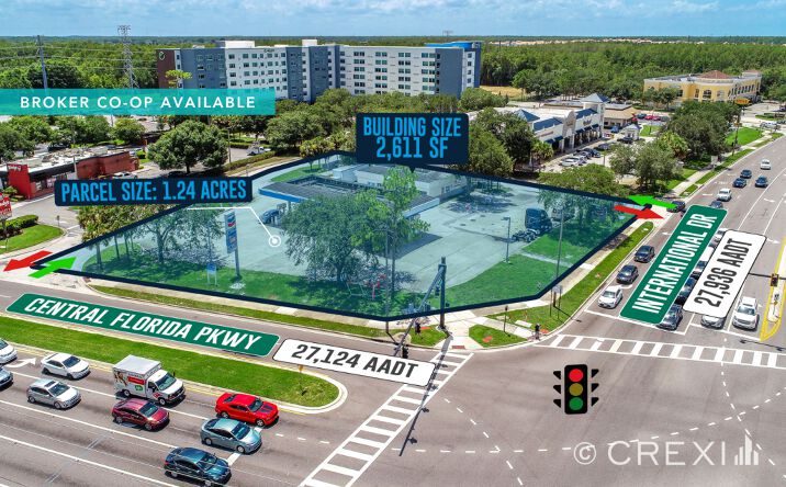 Pictures of Retail property located at 5850 Central Florida Pkwy, Orlando, FL 32821 for comps - image #1