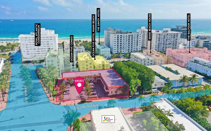 Pictures of Multifamily property located at 441 Collins Ave, Miami Beach, FL 33139 for sales - image #1