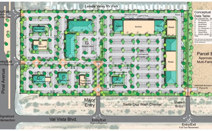 Pictures of Land property located at NEC N Pinal Ave & E Val Vista Blvd, Casa Grande, AZ 85122 for sales - image #1