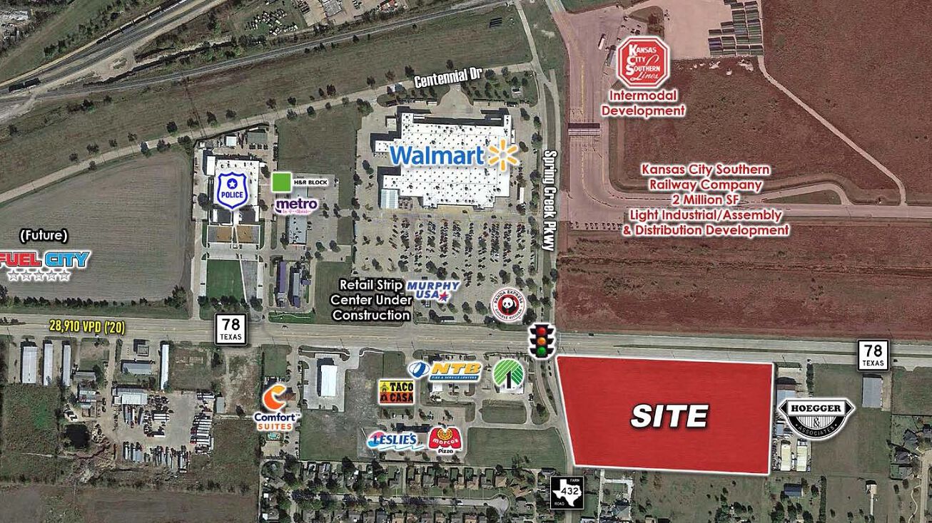 SEC SH78 & FM432, Wylie, TX 75098