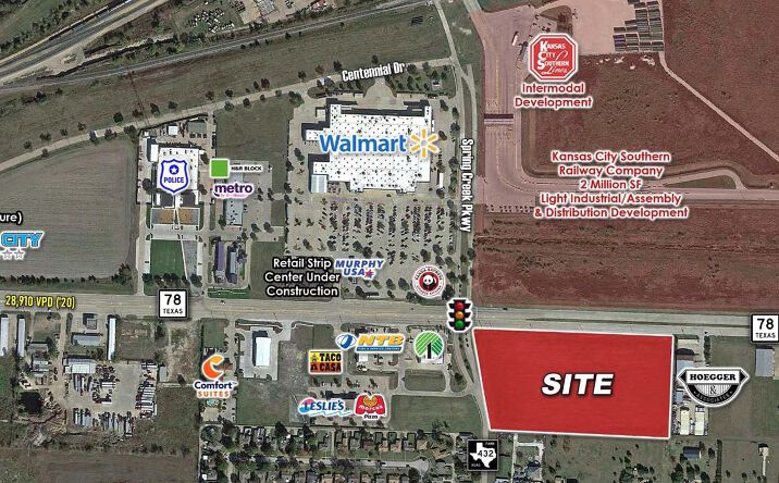 Pictures of Land property located at SEC SH-78 & FM-432, Wylie, TX 75098 for sales - image #1