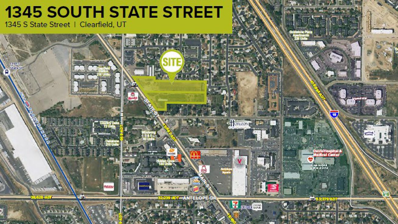 1345 State St, Clearfield, UT 84015 Land for Sale 1345 South State