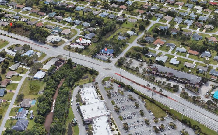 Pictures of Land property located at 1290 Southeast Port Saint Lucie Boulevard, Port St. Lucie, FL 34952 for sales - image #1