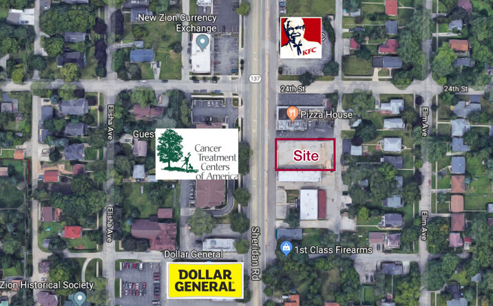 Pictures of Land property located at 2417 N Sheridan Rd, Zion, IL 60099 for sales - image #1