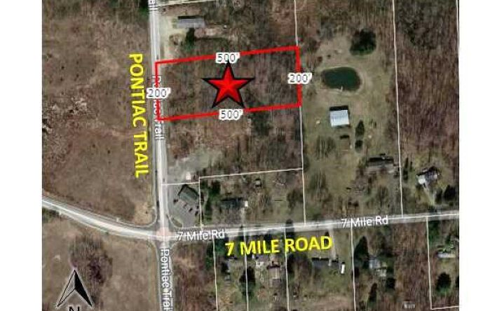 image of property at SEVEN MILE RD South Lyon MI 48178