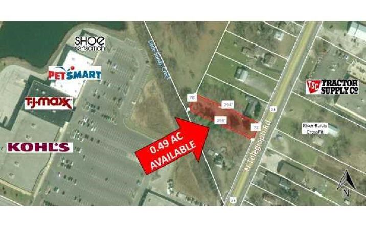 Pictures of Land property located at 2395 N Telegraph Rd, Monroe, MI 48162 for sales - image #1