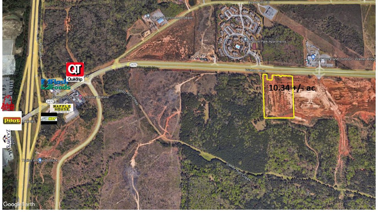 0 Watson Blvd, Byron, GA 31008 Land for Sale Watson Blvd 10.34 acres