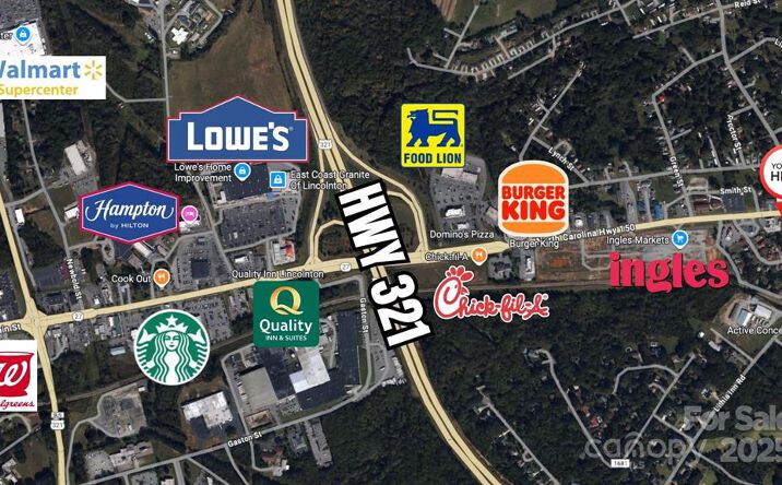 Pictures of Retail property located at 2232 E Main St, Lincolnton, NC 28092 for sales - image #1