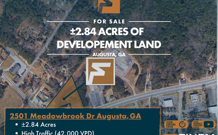 Pictures of Land property located at 2501 Meadowbrook Dr, Augusta, GA 30906 for sales - image #1