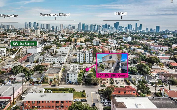 Pictures of Multifamily property located at 154 SW 18th Ct, Miami, FL 33135 for sales - image #1
