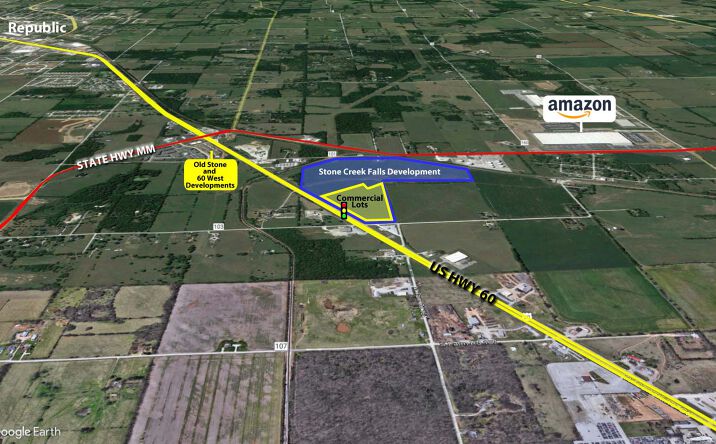 Pictures of Land property located at S Farm Rd 101 and Hwy 60, Republic, MO 65738 for sales - image #1