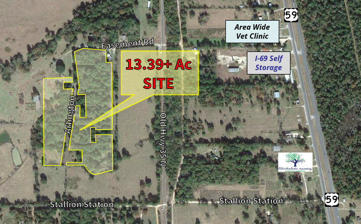 Pictures of Land property located at Easement Rd, Livingston, TX 77351 for sales - image #1