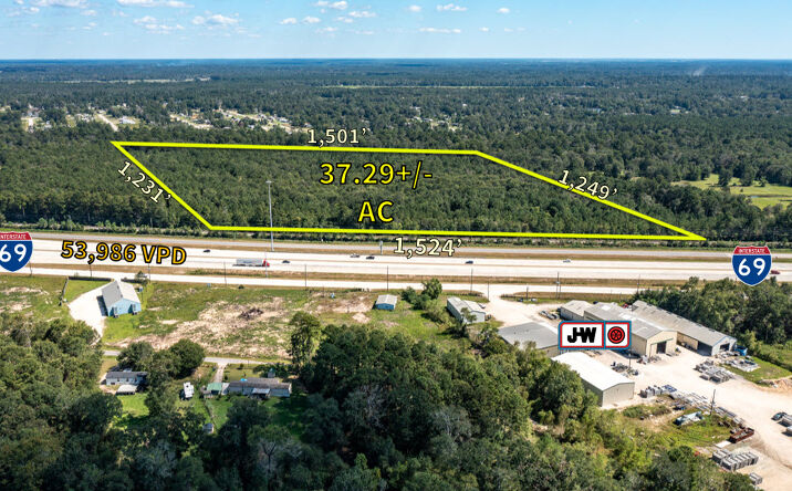 Pictures of Land property located at 0 Hwy 59 & Midline Rd, Cleveland, TX 77327 for sales - image #1
