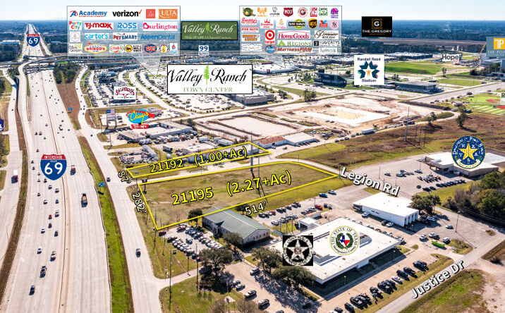 Pictures of Land, Multifamily, Office, Retail property located at 21195 Legion Rd, New Caney, TX 77357 for sales - image #1